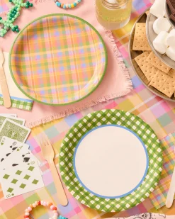 Summer Camp Plates - 24 paper plates