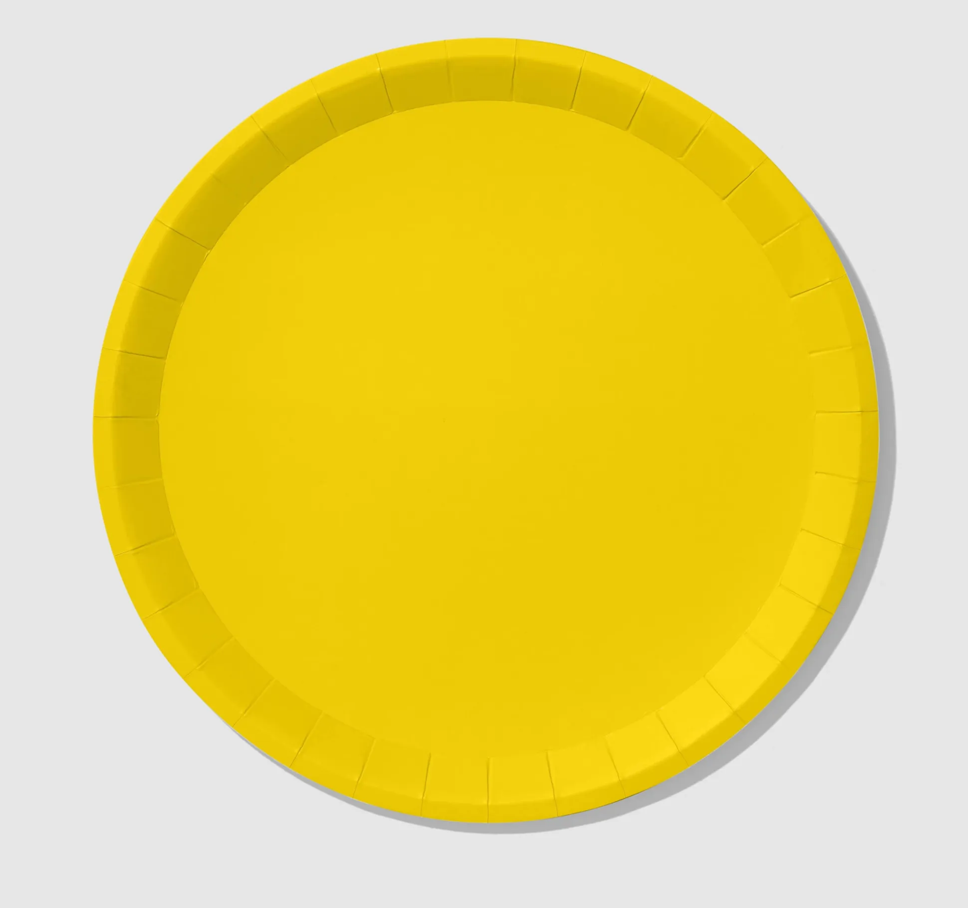 Sunshine Yellow Classic Large Plates (10 per pack)
