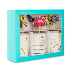 Superhero Cupcake Decorating Set, Pack of 24