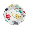 Superhero Small Plates, Pack of 8