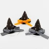 Surprise Witch Hats With Bows, Pack of 3