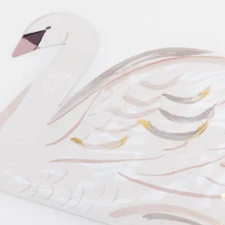 Swan Paper Placemats