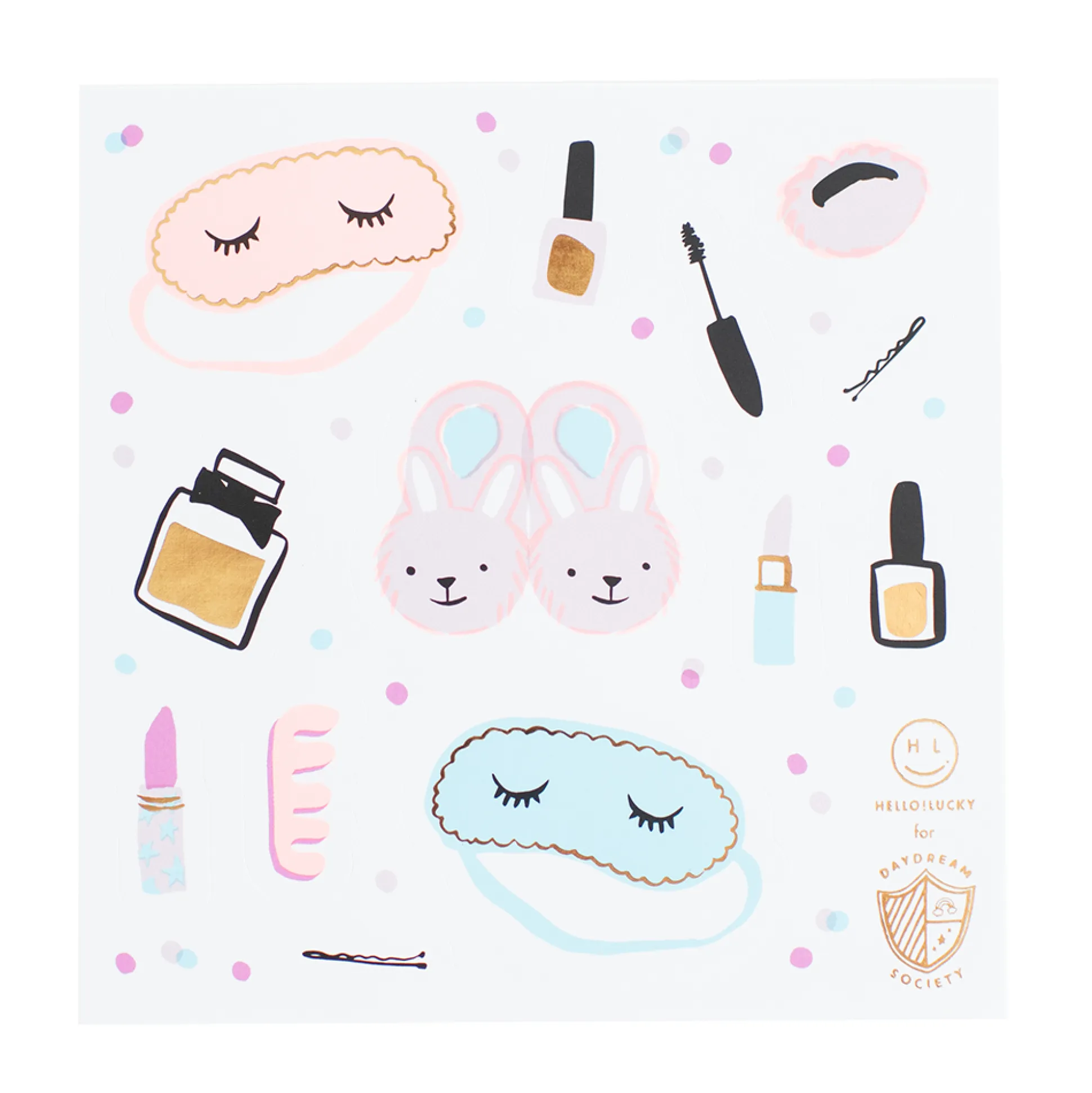Sweet Dreams Sticker Set, Pack of 4