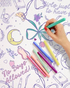 Sweet Dreams Tablecloth - paper coloring tablecloth