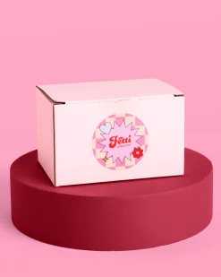 Sweetheart Cake Ornament - pink ornament