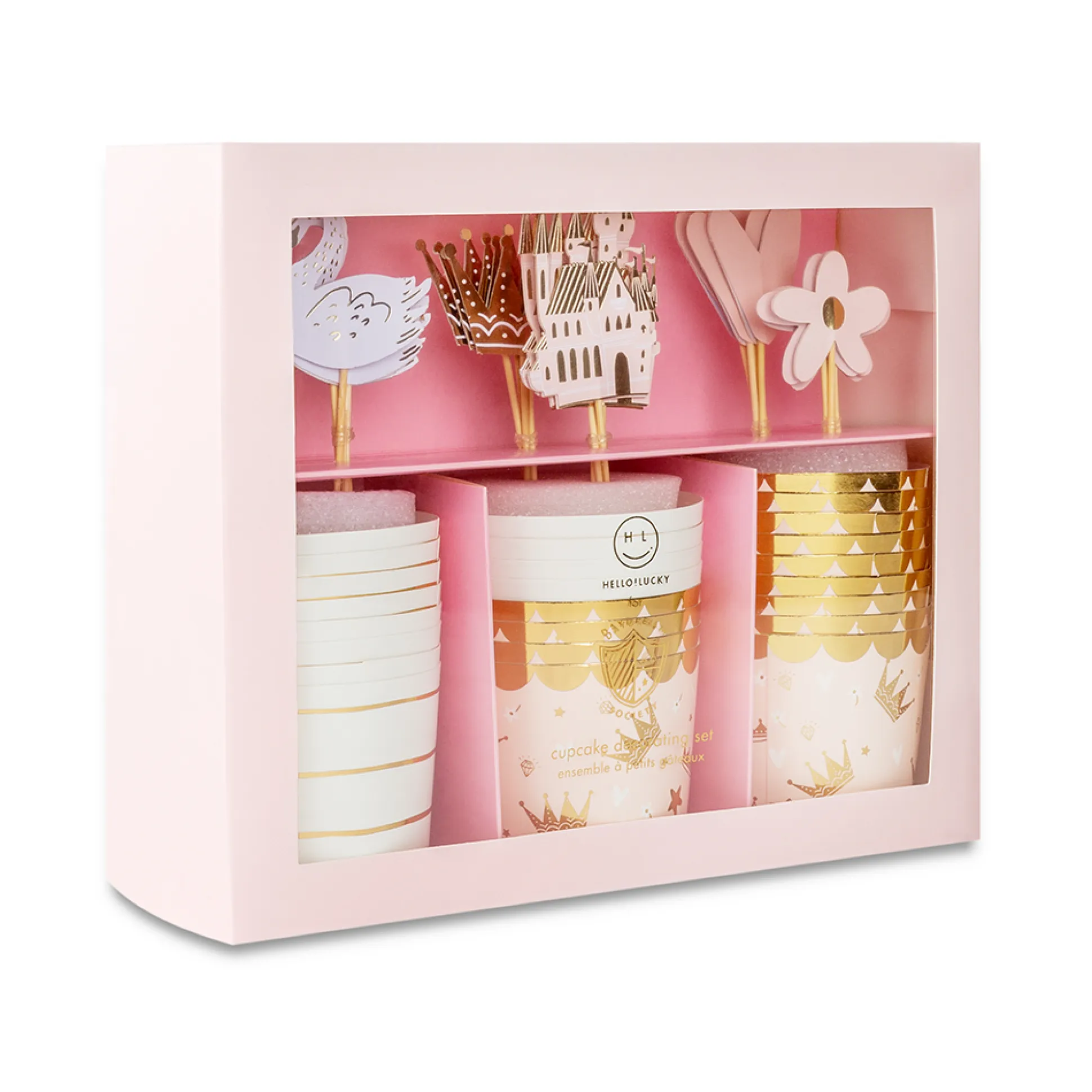 Sweet Princess Cupcake Decorating Set, Pack of 24