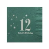 Sweet Star Personalized Napkin, Silver Foil