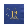 Sweet Star Personalized Napkin, Gold Foil