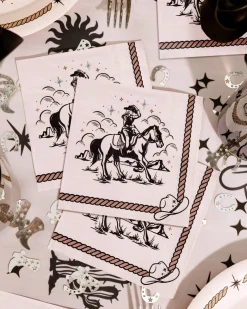 Texas Hold 'Em Napkins - 25 paper napkins
