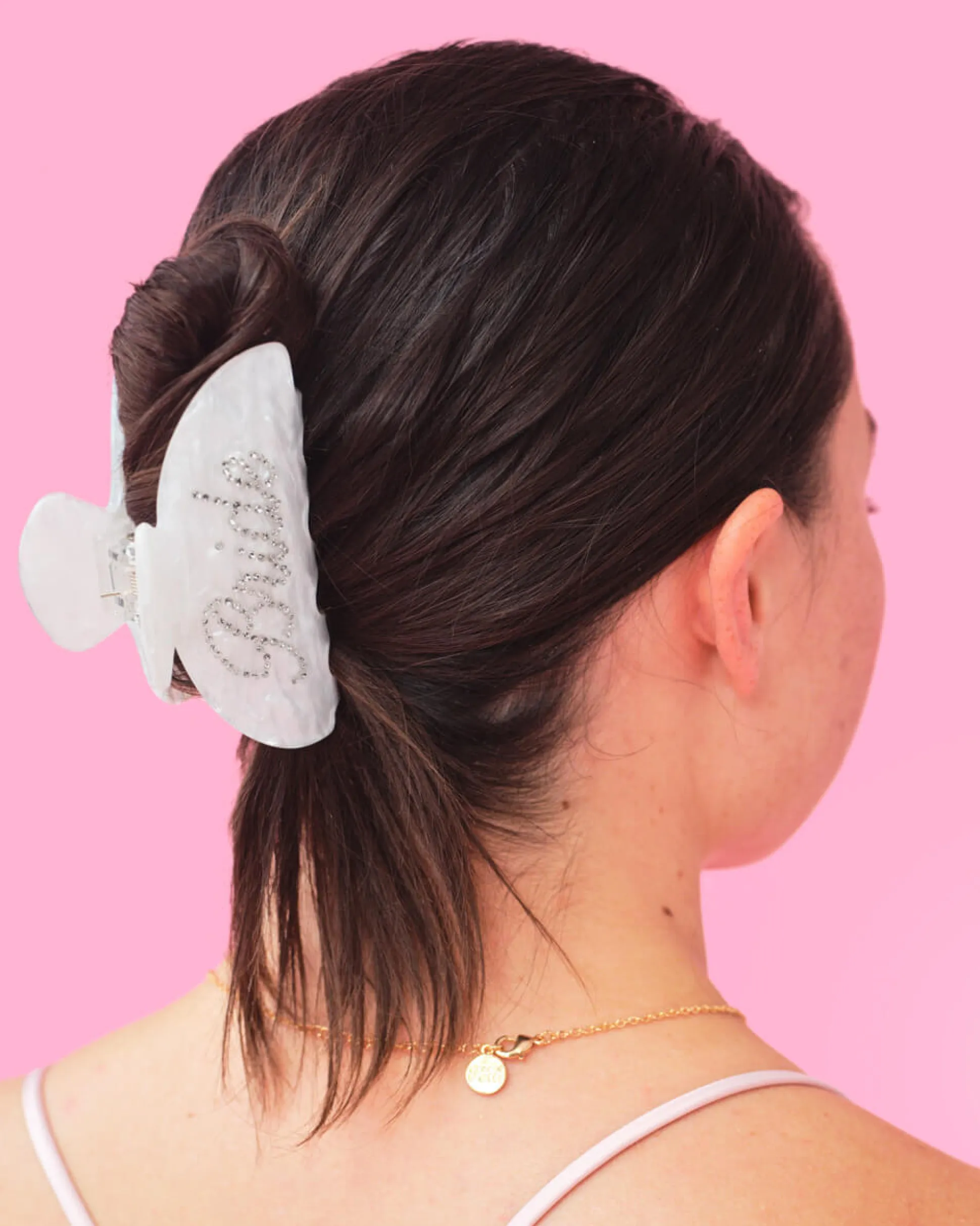 That Bride Clip - Pearlescent Claw Clip