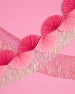 That's Hot Garland - paper fan banner
