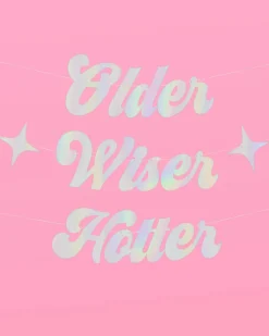 The Motto Banner 2.0 - Iridescent Foil Banner