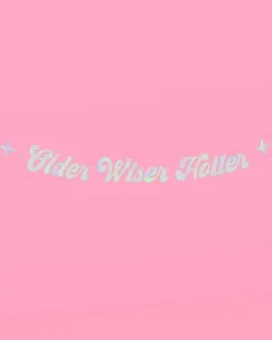 The Motto Banner 2.0 - Iridescent Foil Banner