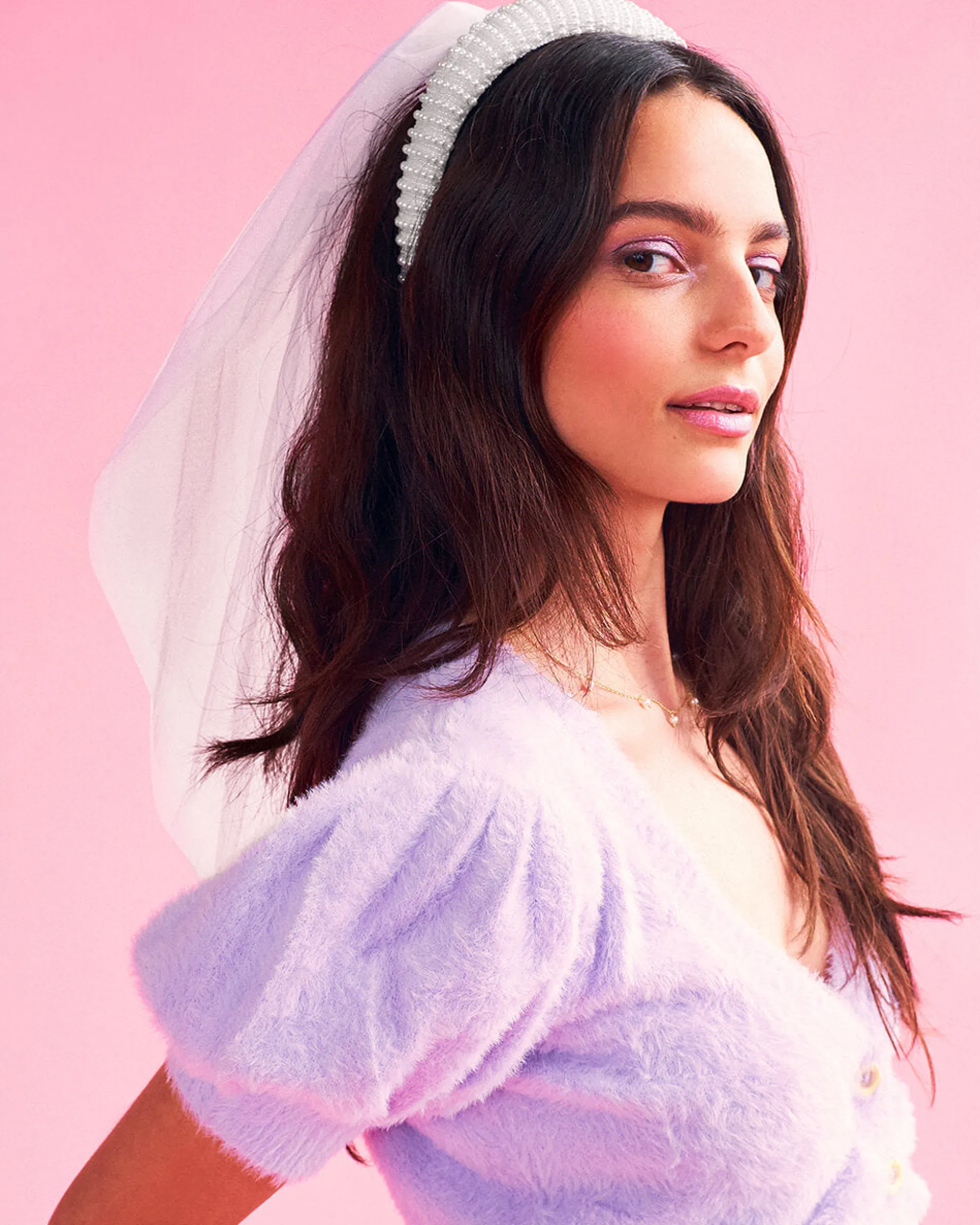 The Noncommittal - Headband W/ Removable Veil