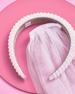 The Noncommittal - Headband W/ Removable Veil