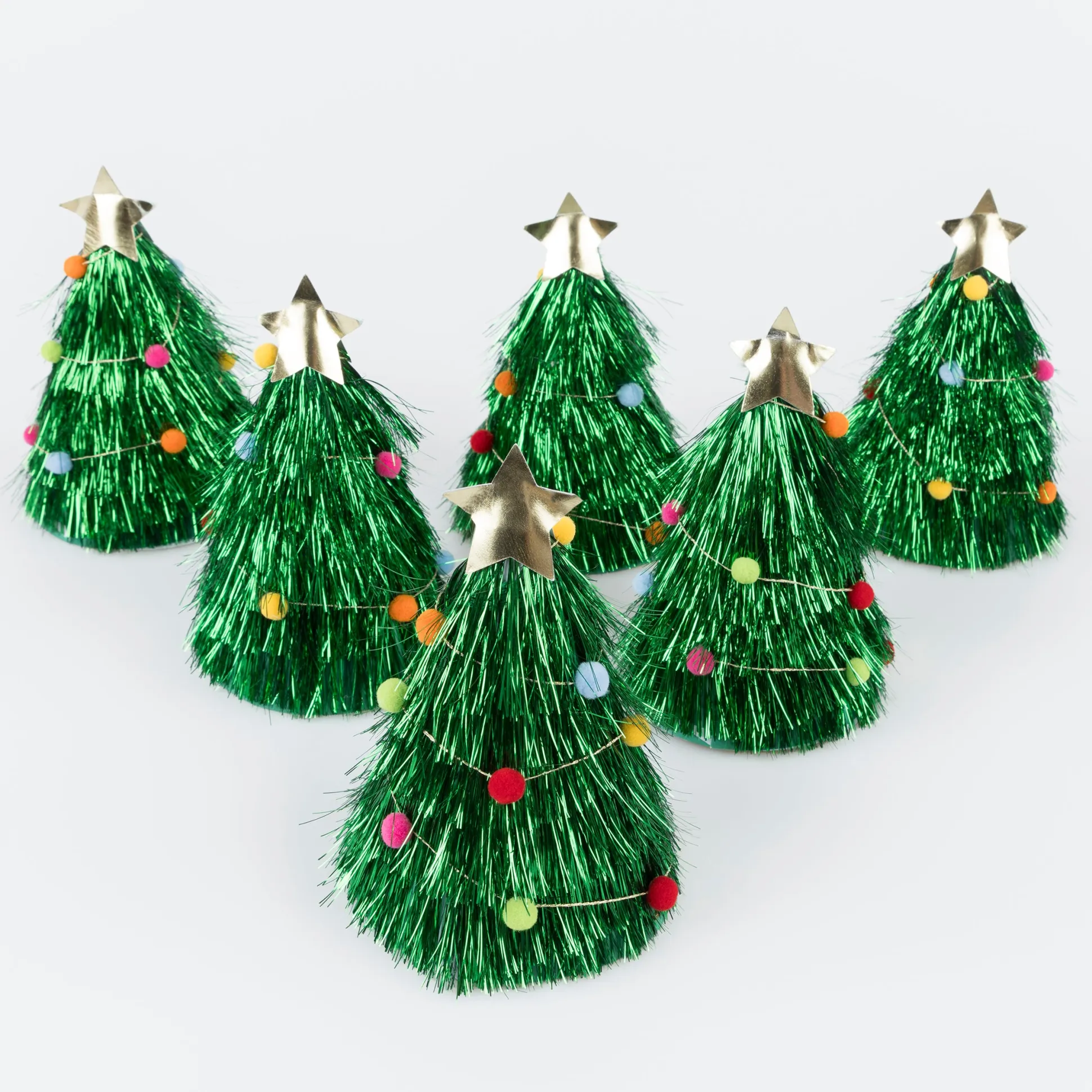 Tinsel Tree Party Hats