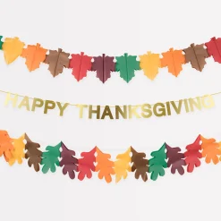 Tissue Paper Thanksgiving Garlands