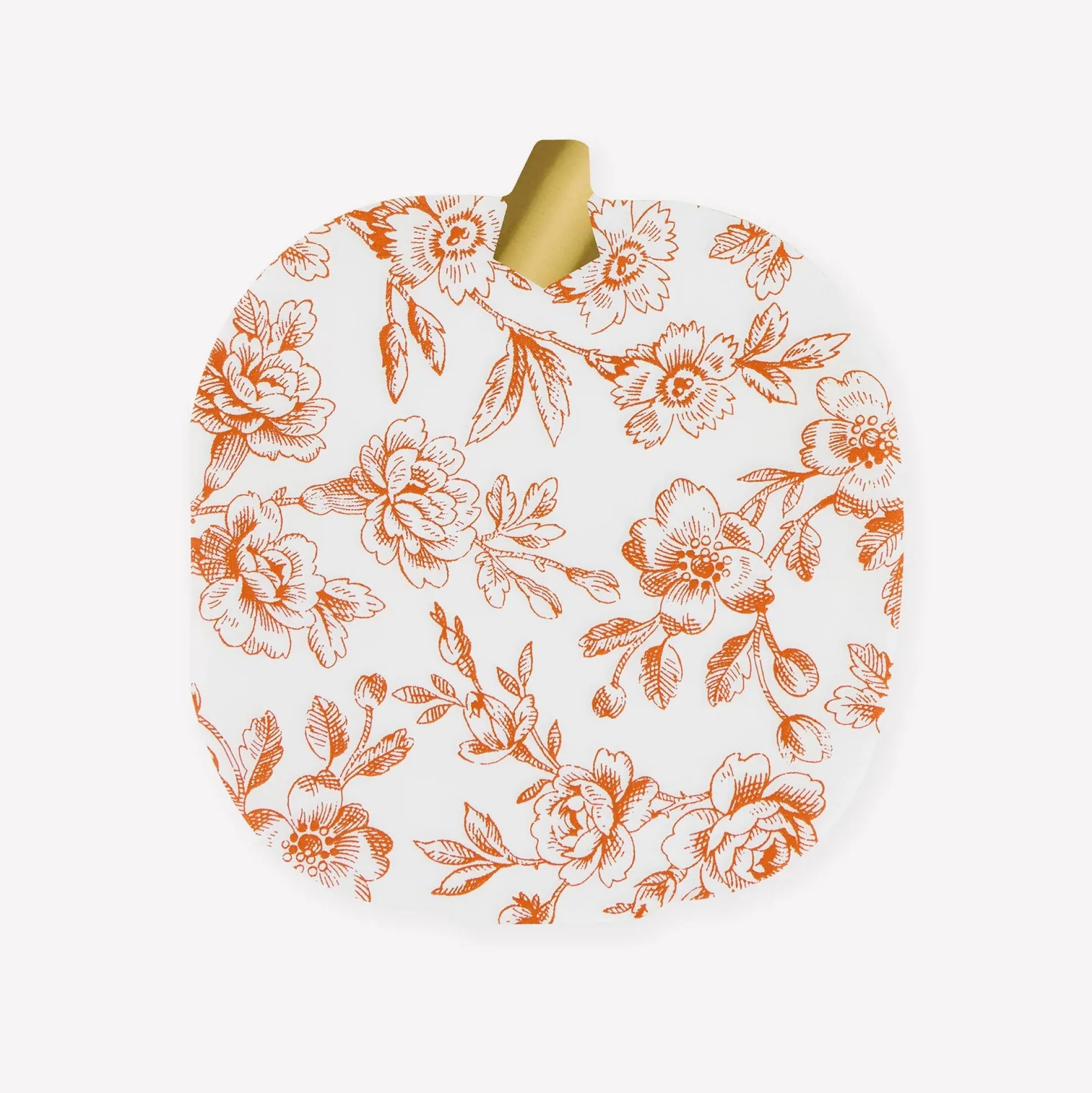 Toile Pumpkin Napkins (x 16)