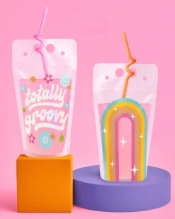 Totally Groovy Sippers, Pack of 16