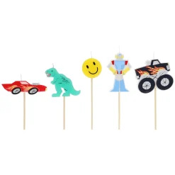 Toybox Icon Candles, Set of 5