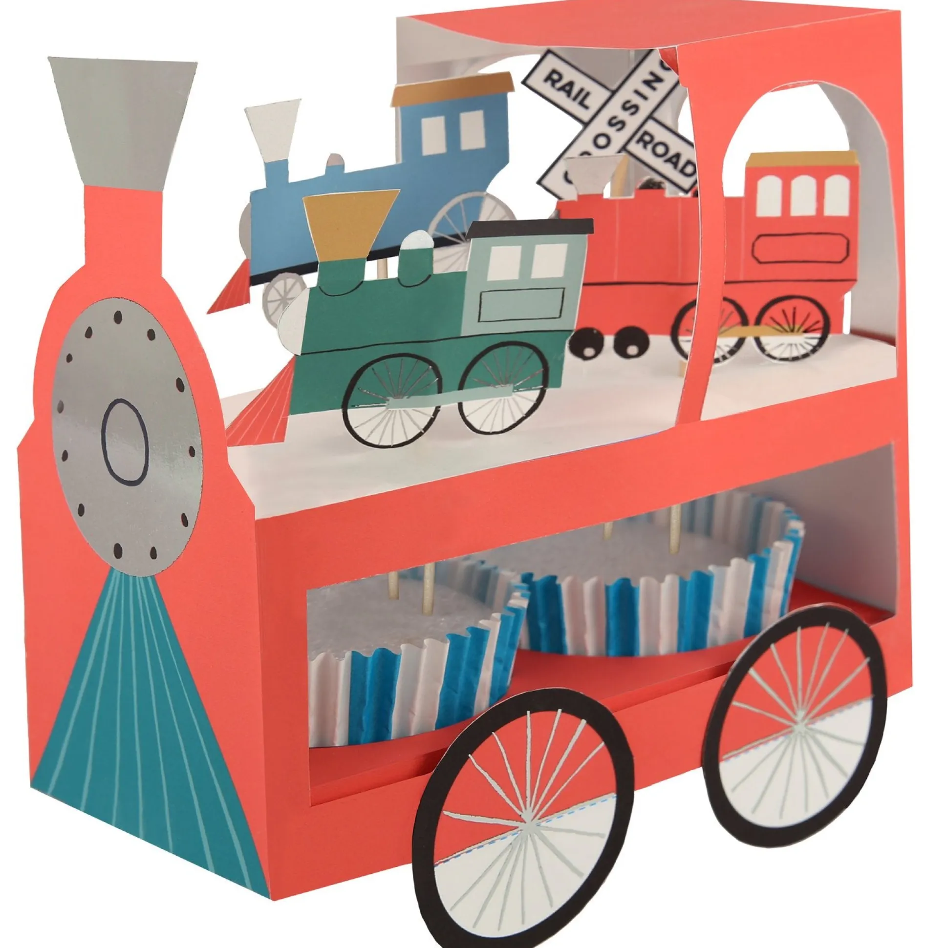 Train Cupcake Kit