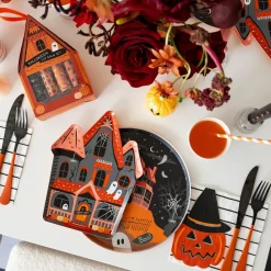 Trick or Treat Street Haunted House Large Plates