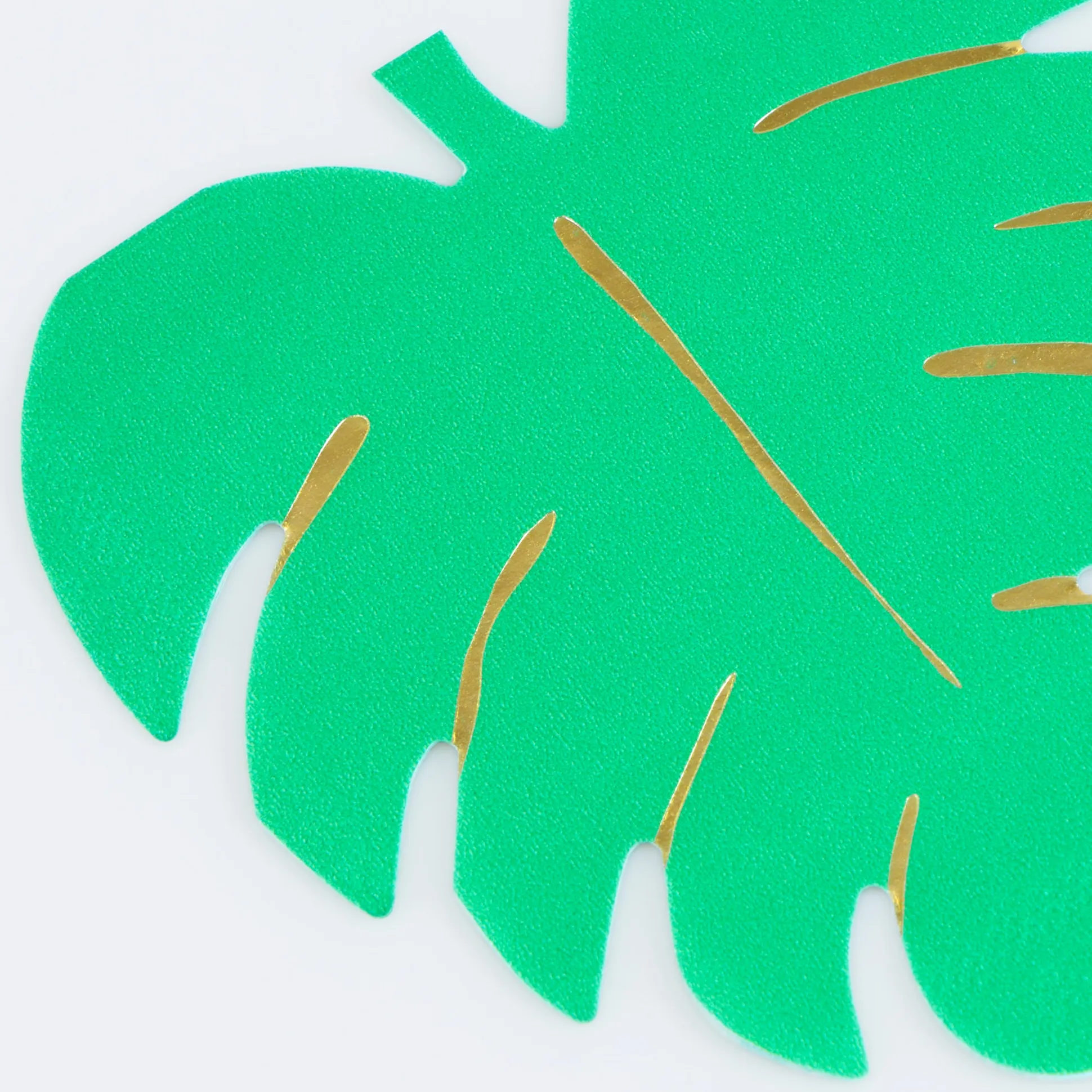 Tropical Leaf Napkins (x 16)