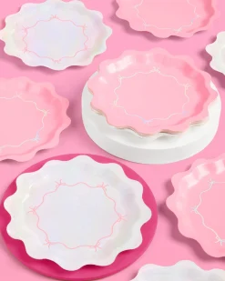 Tying the Knot Plates - 24 paper plates