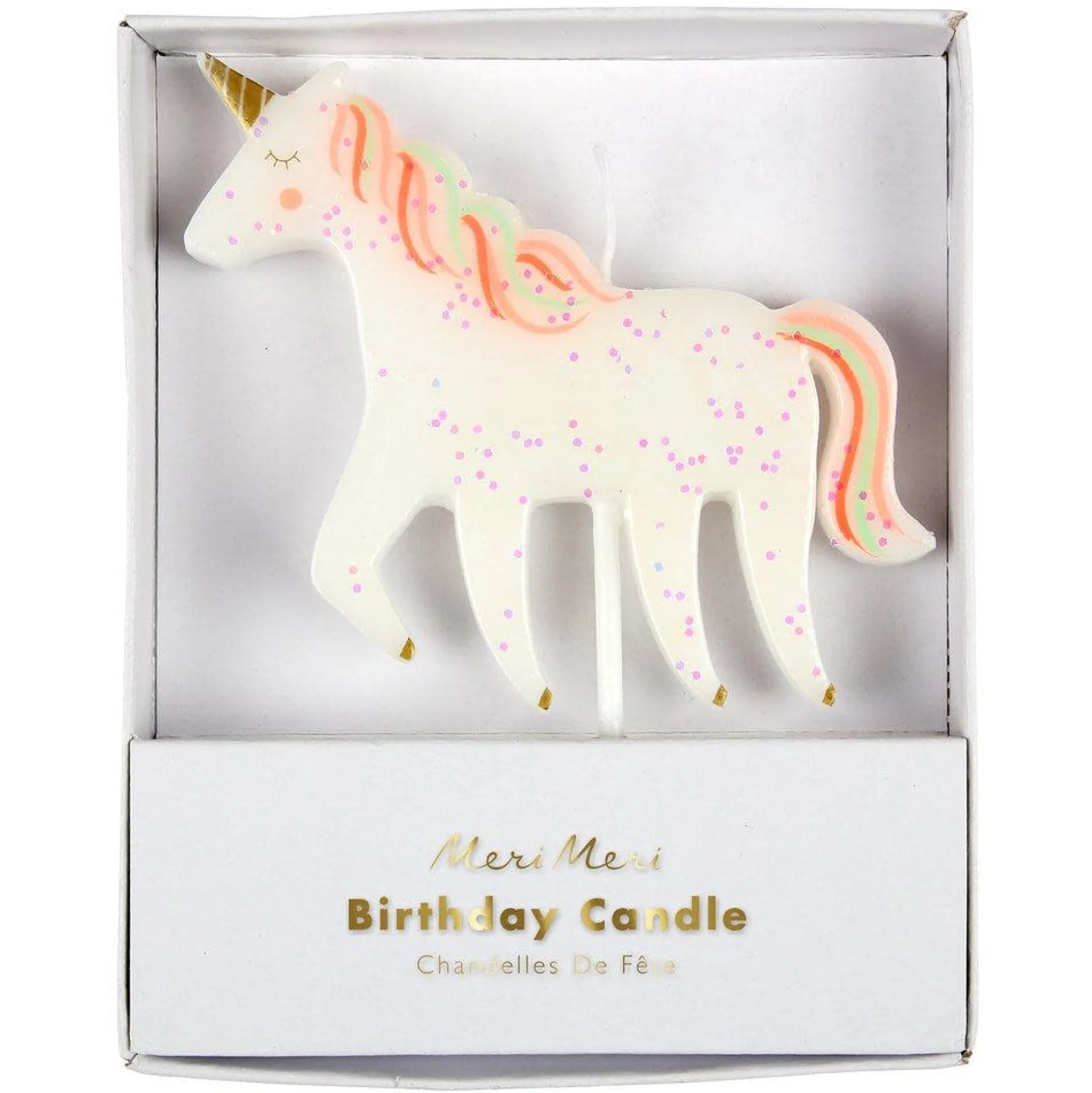Unicorn Glitter Candle