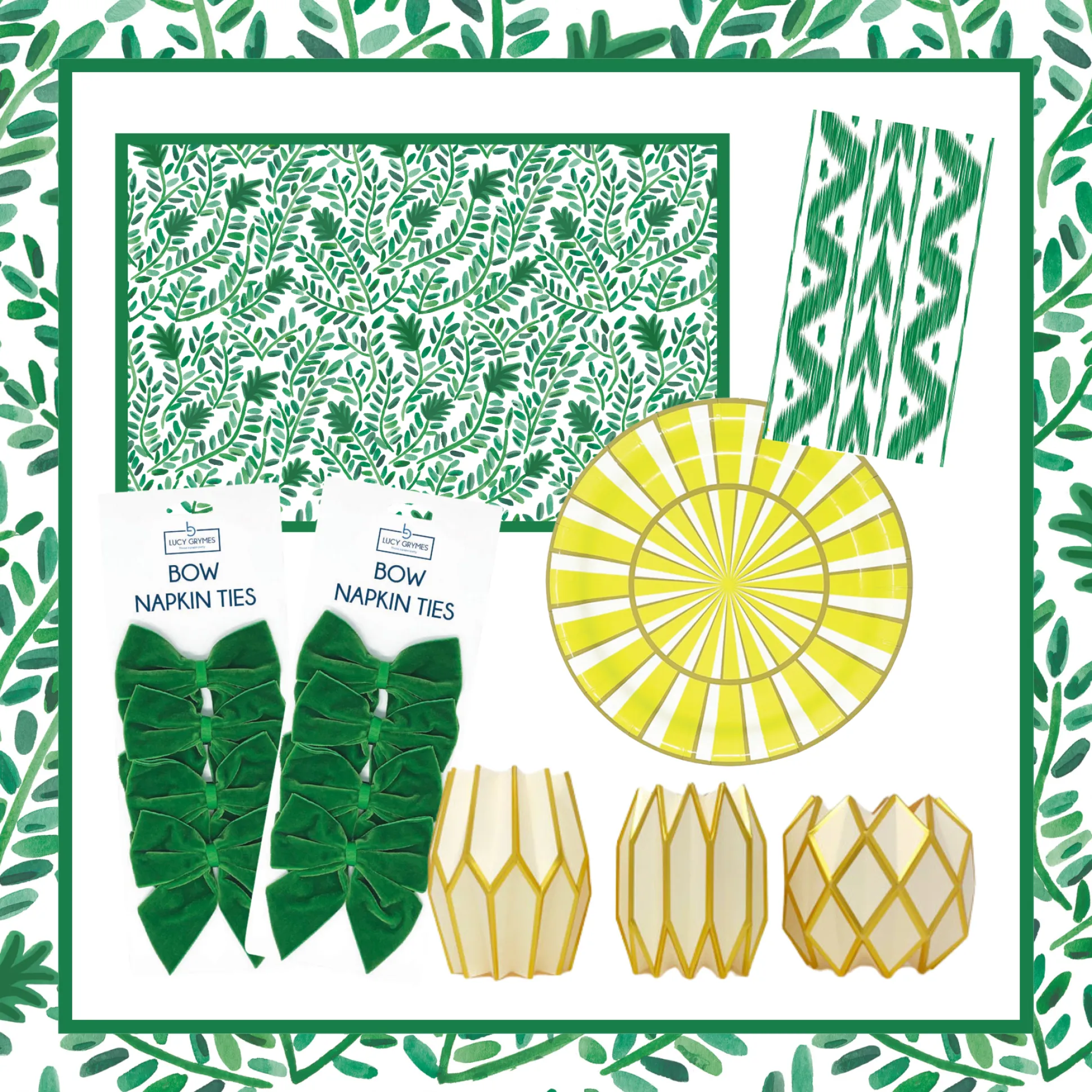 Vine Rectangle Full Table Bundle