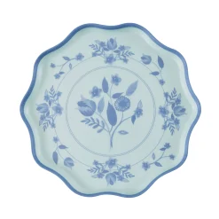 Vintage Botanical Reusable Small Plates (x 4)