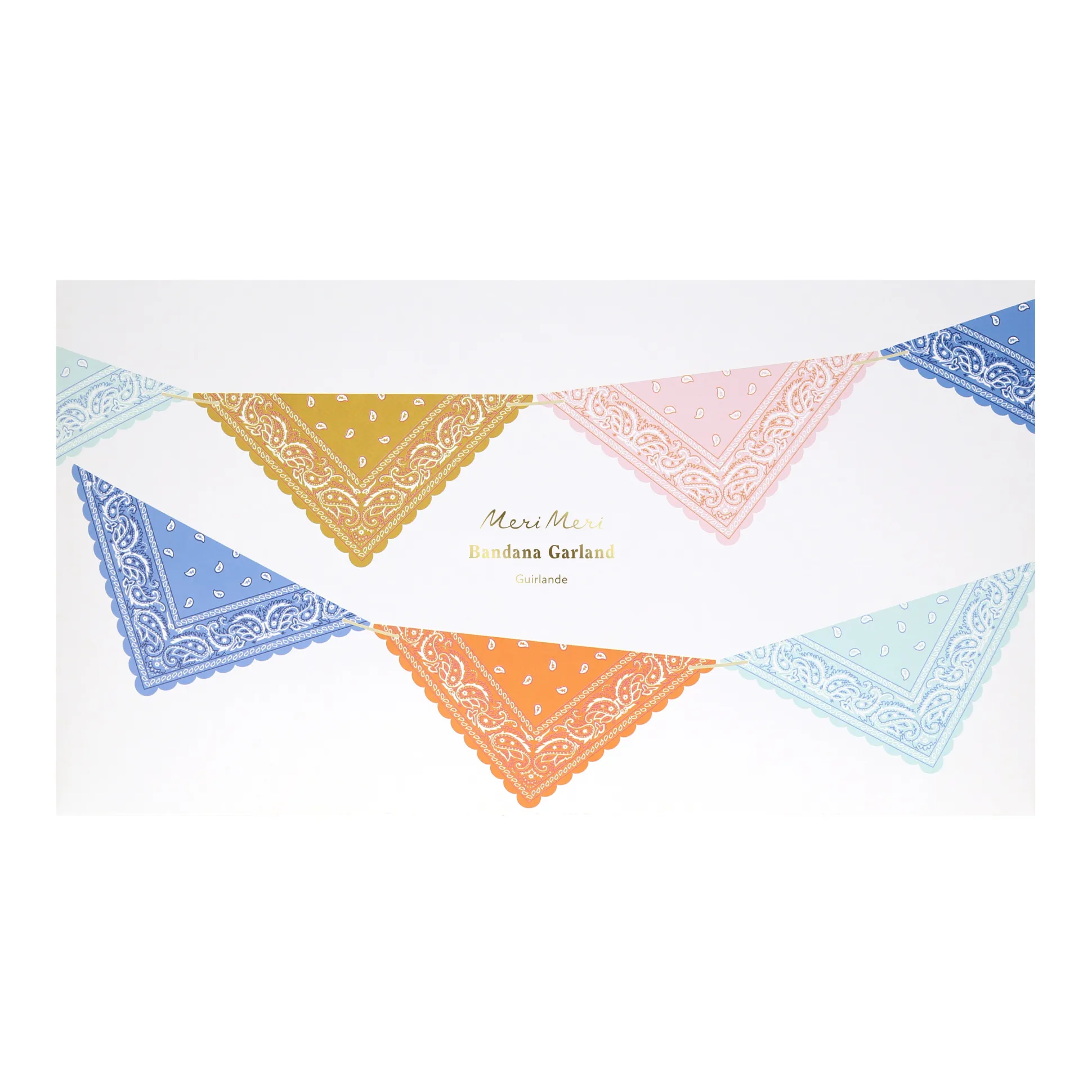 Western Flag Garland