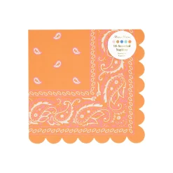 Western Large Napkins, Set of 16