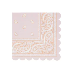 Western Large Napkins, Set of 16