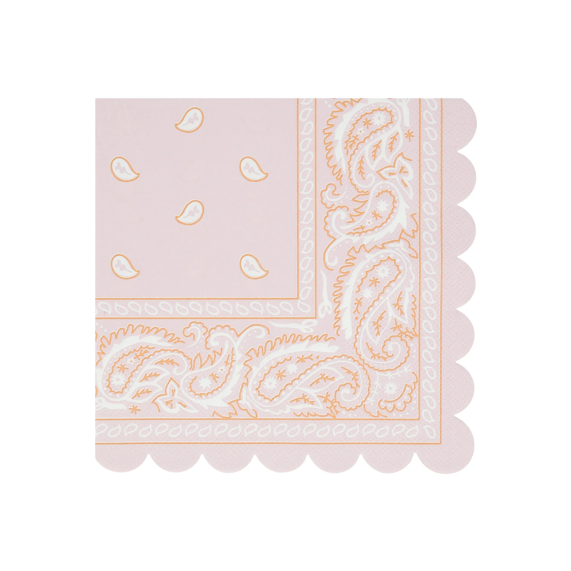 Western Large Napkins, Set of 16