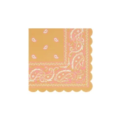 Western Square Plates, Set of 8