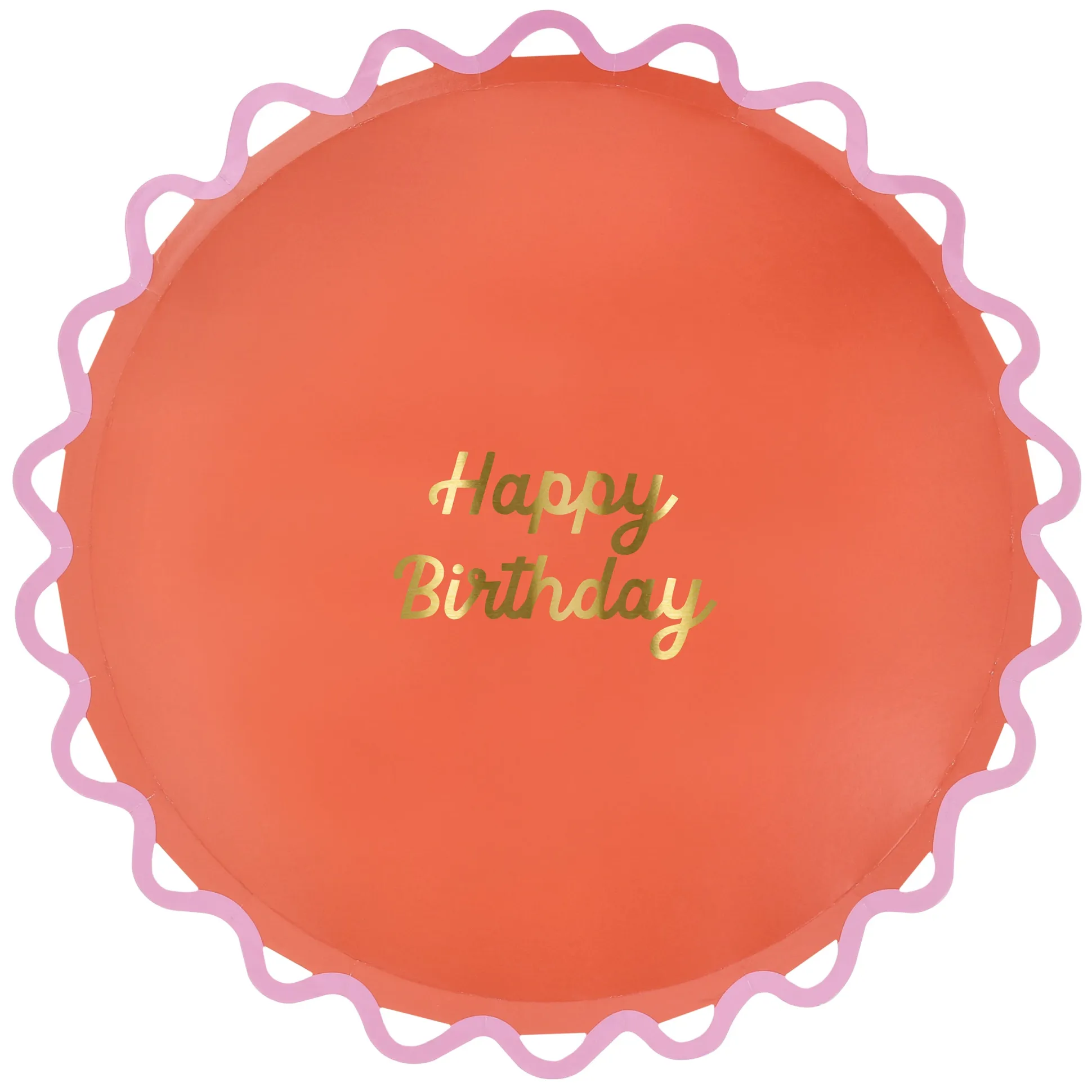 Wiggle Edge Dinner Plates (x 8)