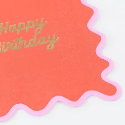Wiggle Edge Large Napkins (x 16)