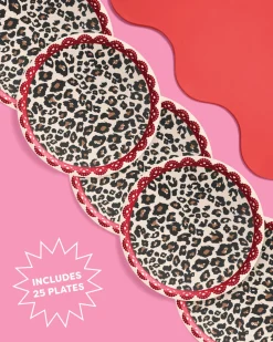 Wild Thing Plates - 25 paper plates