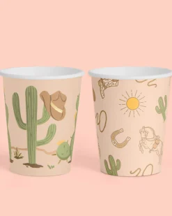 Wild Wild West Cups, Pack of 24