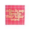 Wine Is My Favorite Four Letter Word Witty Cocktail Napkins, Pack of 20