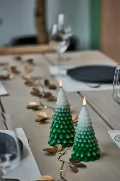 Winter Tree Candles, Set of 6