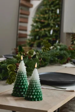 Winter Tree Candles, Set of 6