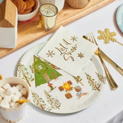 Winter Wonderland Large Plates (10 per pack)