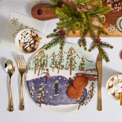 Winter Wonderland Large Plates (10 per pack)