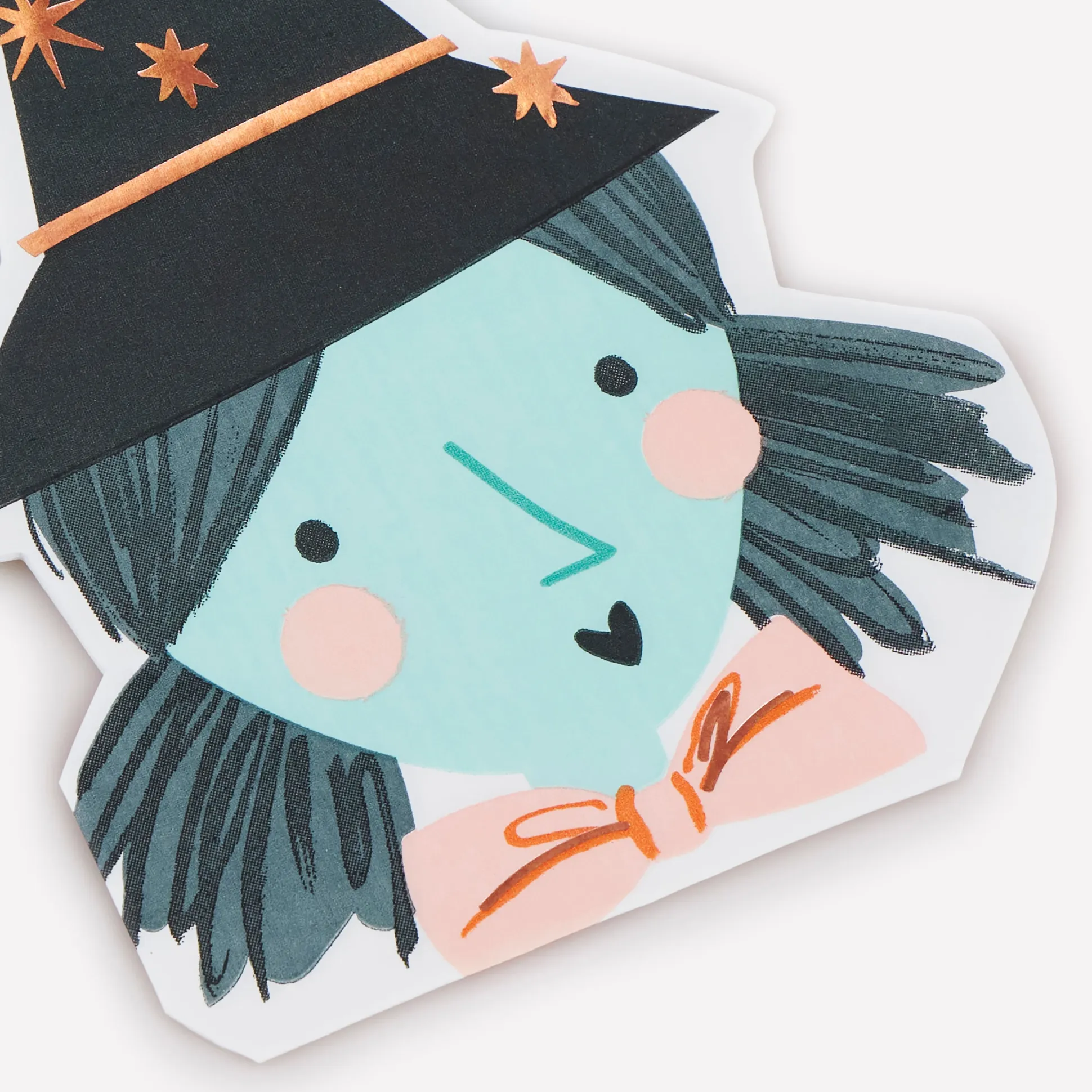 Witch Shaped Napkins (x 16)