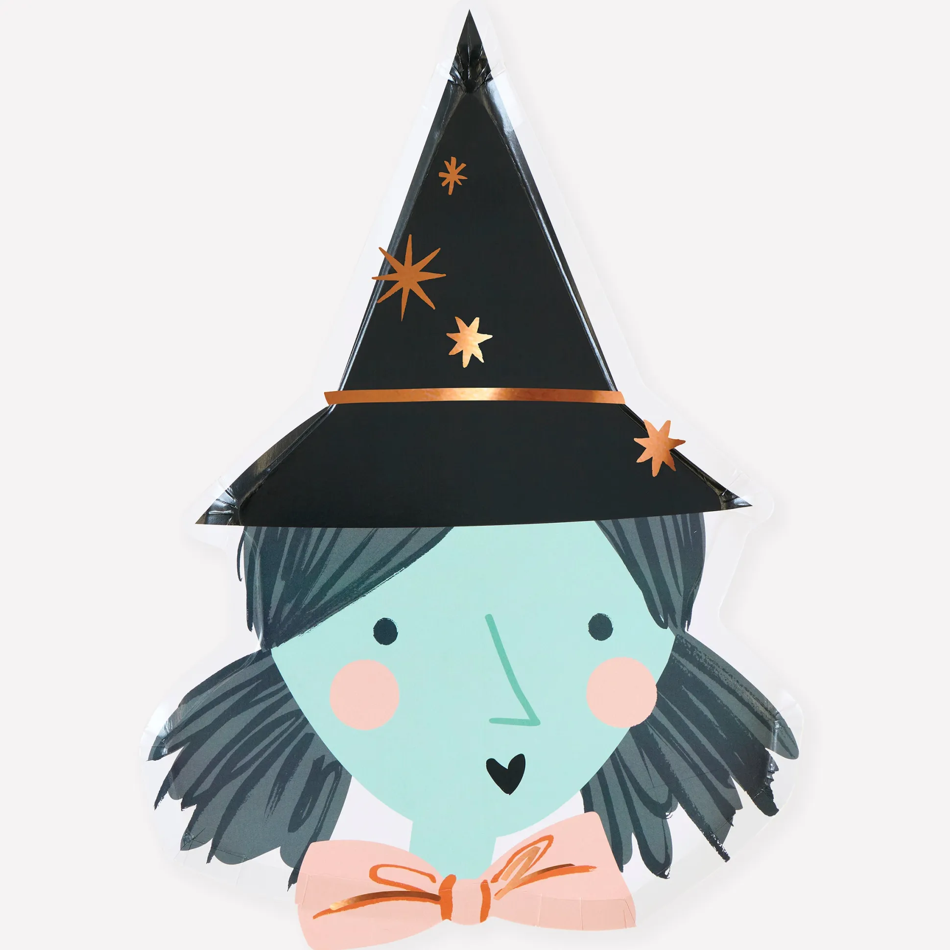 Witch Shaped Plates (x 8)