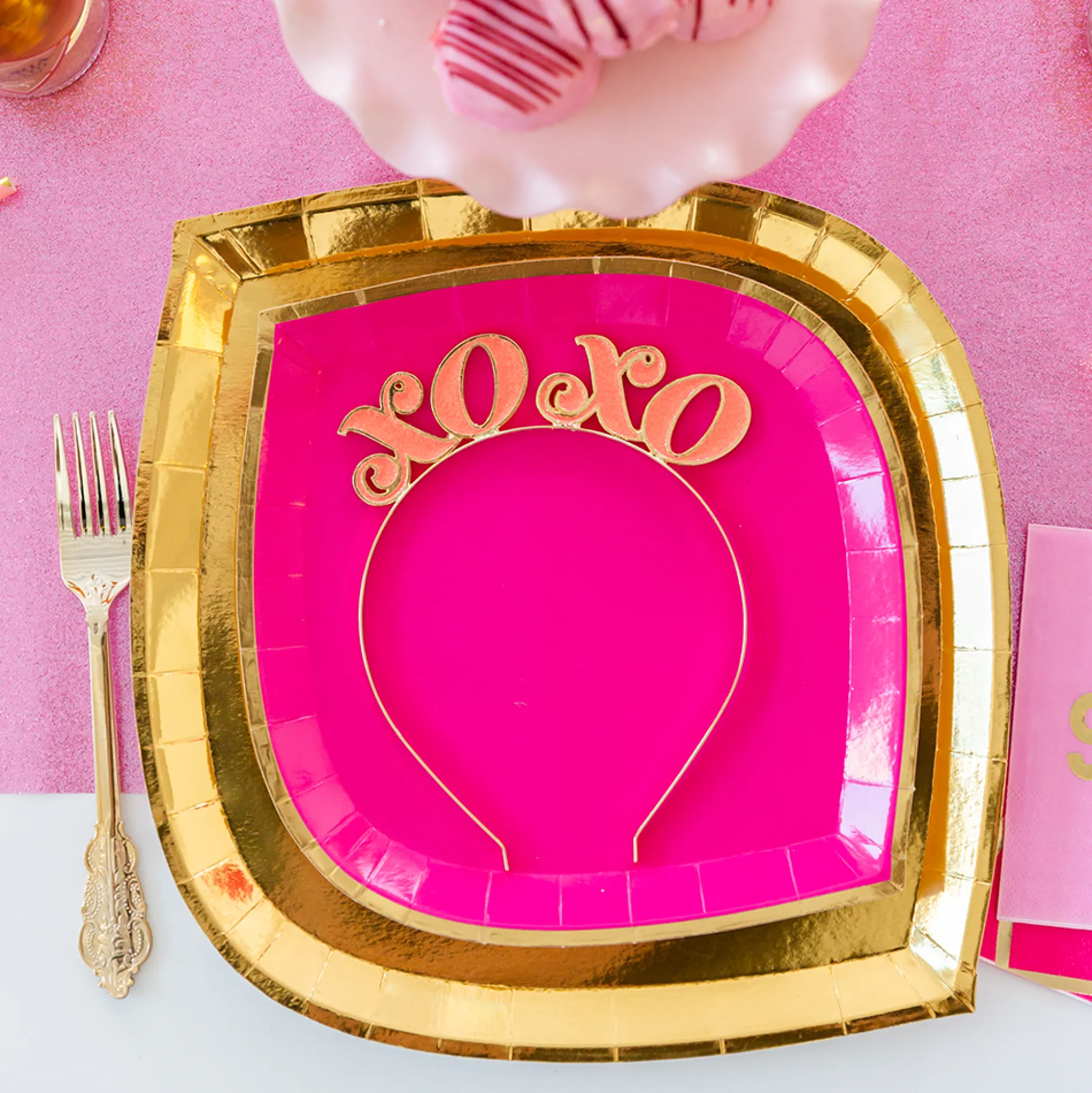 XOXO Metal Headband