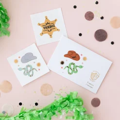 Yeehaw Temporary Tattoos, Pack of 2