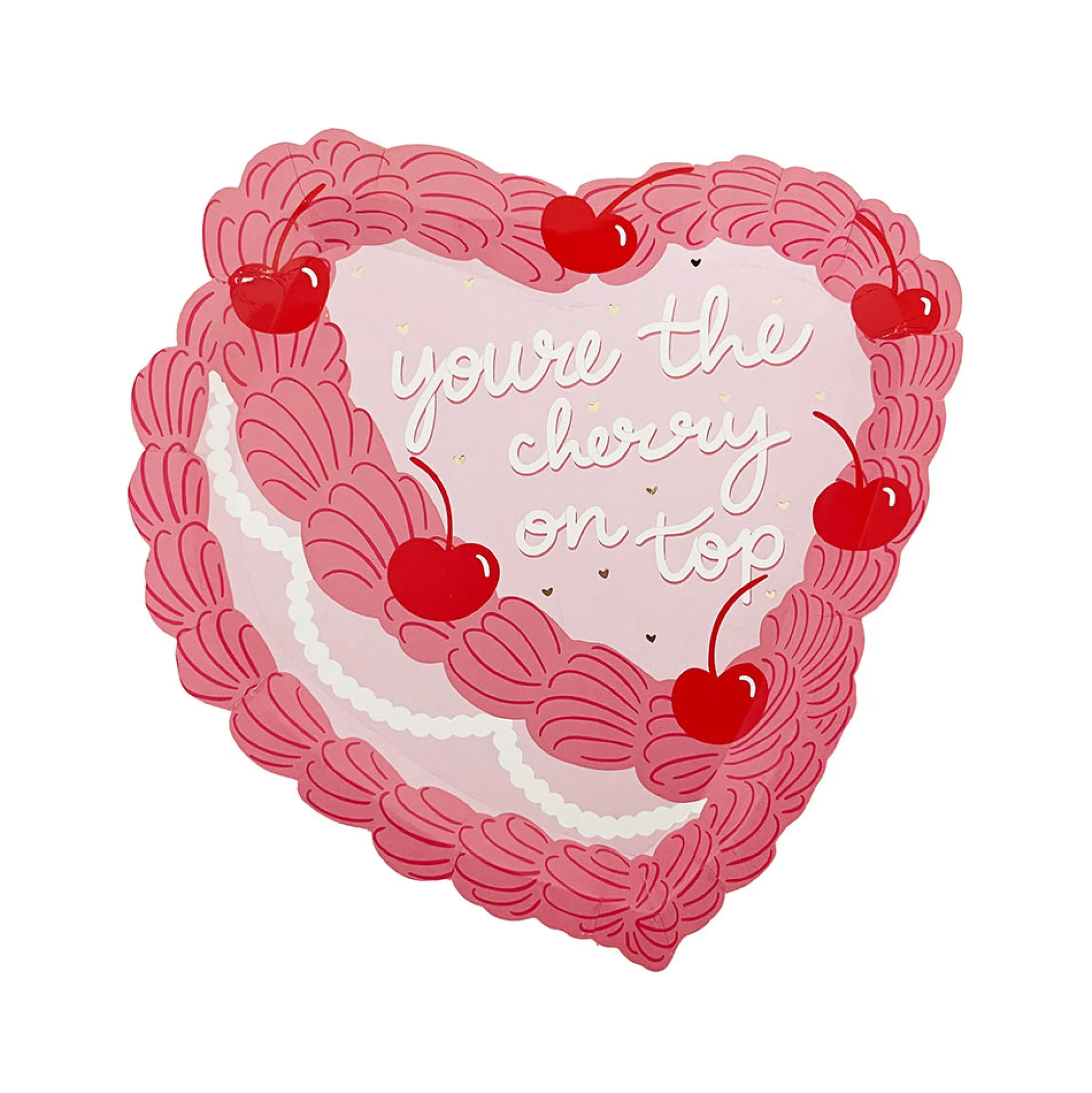 You're The Cherry On Top Dessert Plates, Pack of 8